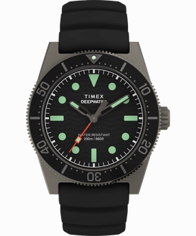 Timex Deepwater Reef 200M 41mm Black Rubber Strap Watch TW2W74700,quartz watch, quartz watches for men, quartz watches for women, best quartz watch, minimalist quartz watch, luxury quartz watch, waterproof quartz watch,analog quartz watch, digital quartz w