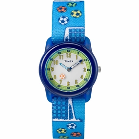 Timex Football Time Teacher Kids Watch TW7C16500,seiko watches,mens watches,watches designer,watches discount,watches for women,best kids watches,kids watches designer,kids watches for boys,girls kids watches