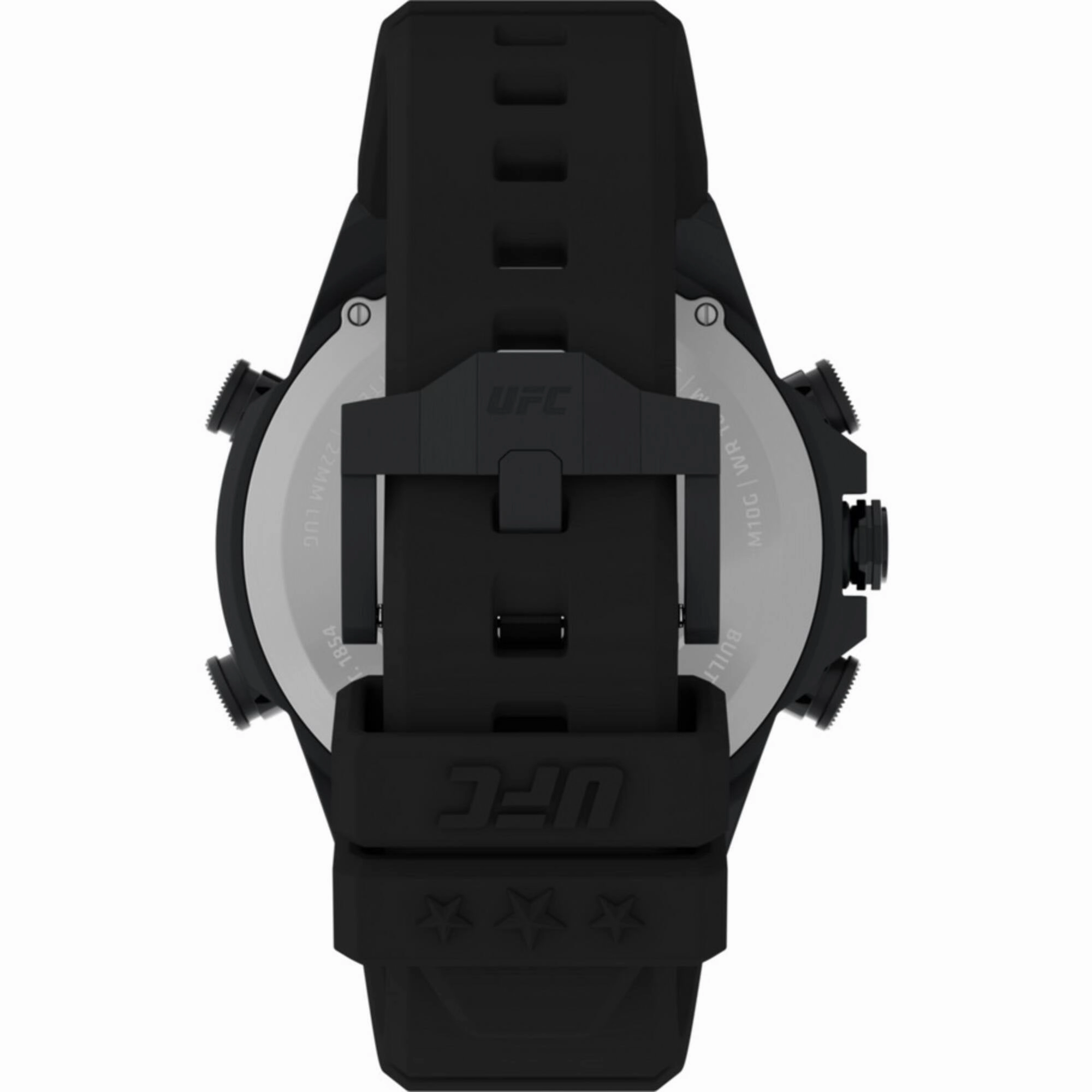 Timex Men's Digital Watch - UFC Kick Quartz Black Polyurethane Strap | TW2V87000