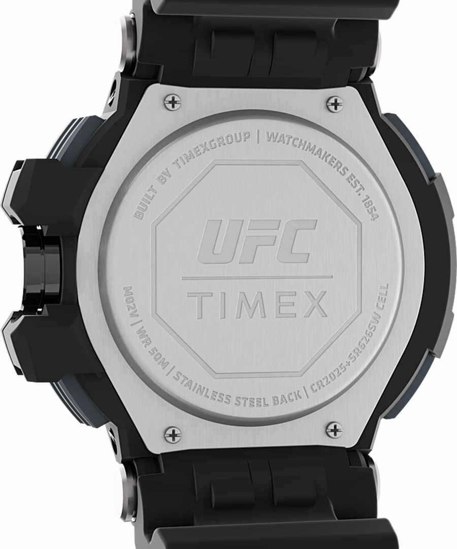 Timex UFC Combat 53mm Resin Strap Watch TW5M51800