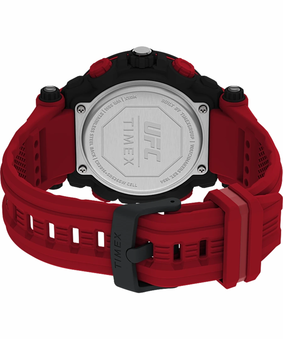 Timex UFC Impact 50mm Resin Strap Watch TW5M53000