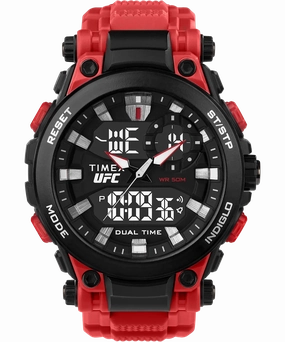 Timex UFC Impact 50mm Resin Strap Watch TW5M53000 