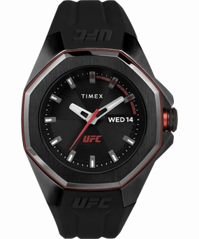 Timex UFC Pro 44mm Silicone Strap Watch TW2V57300 