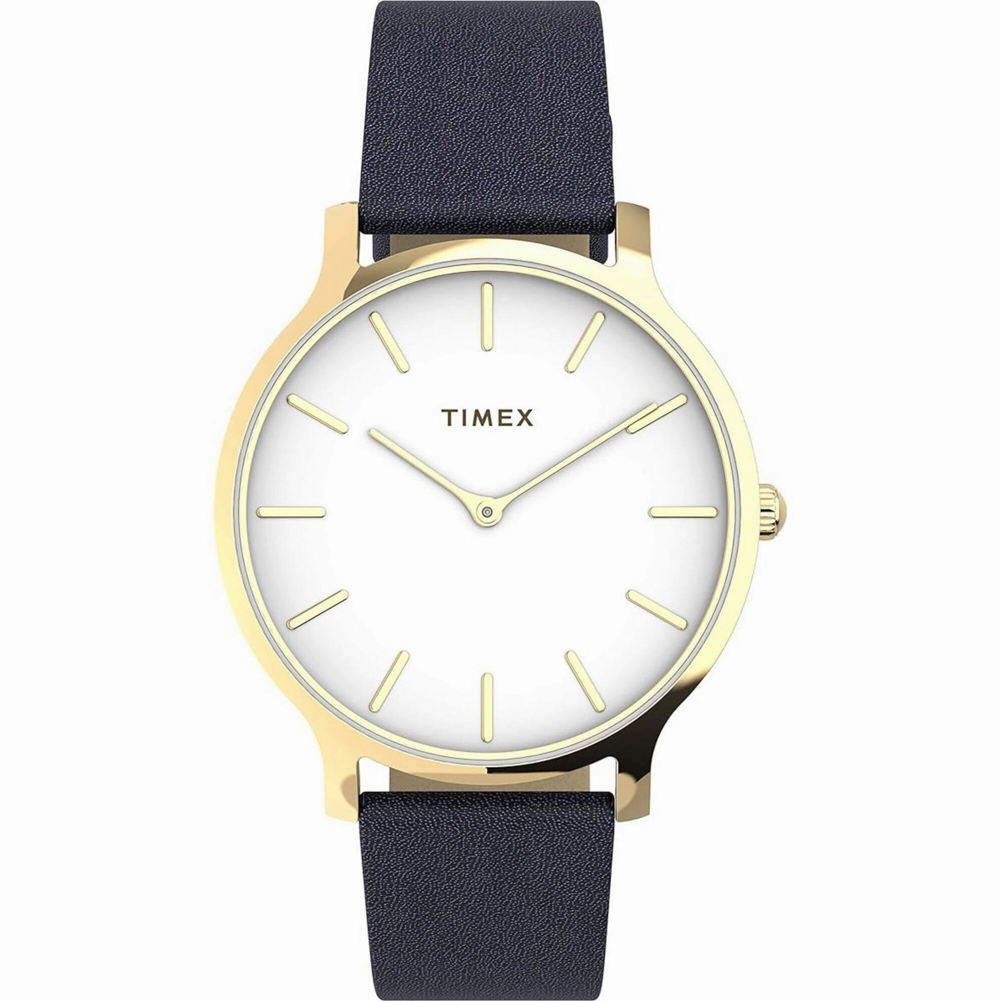 Timex Women's Dress Watch - Quartz White Dial Genuine Leather Strap | TW2V049009J Luxury Quartz Watch Quartz Watch Sale