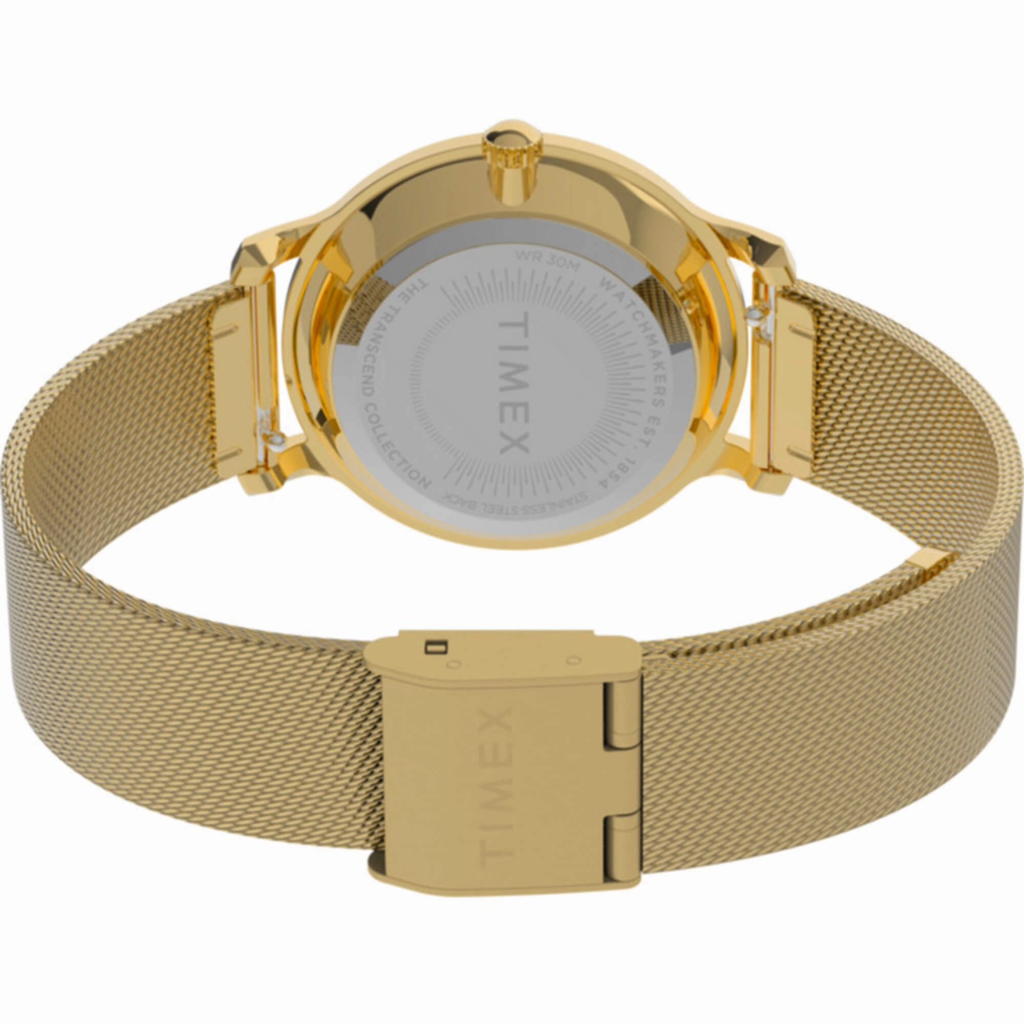 Timex Women's Watch - Transcend Celestial Yellow Steel Mesh Bracelet | TW2V51900