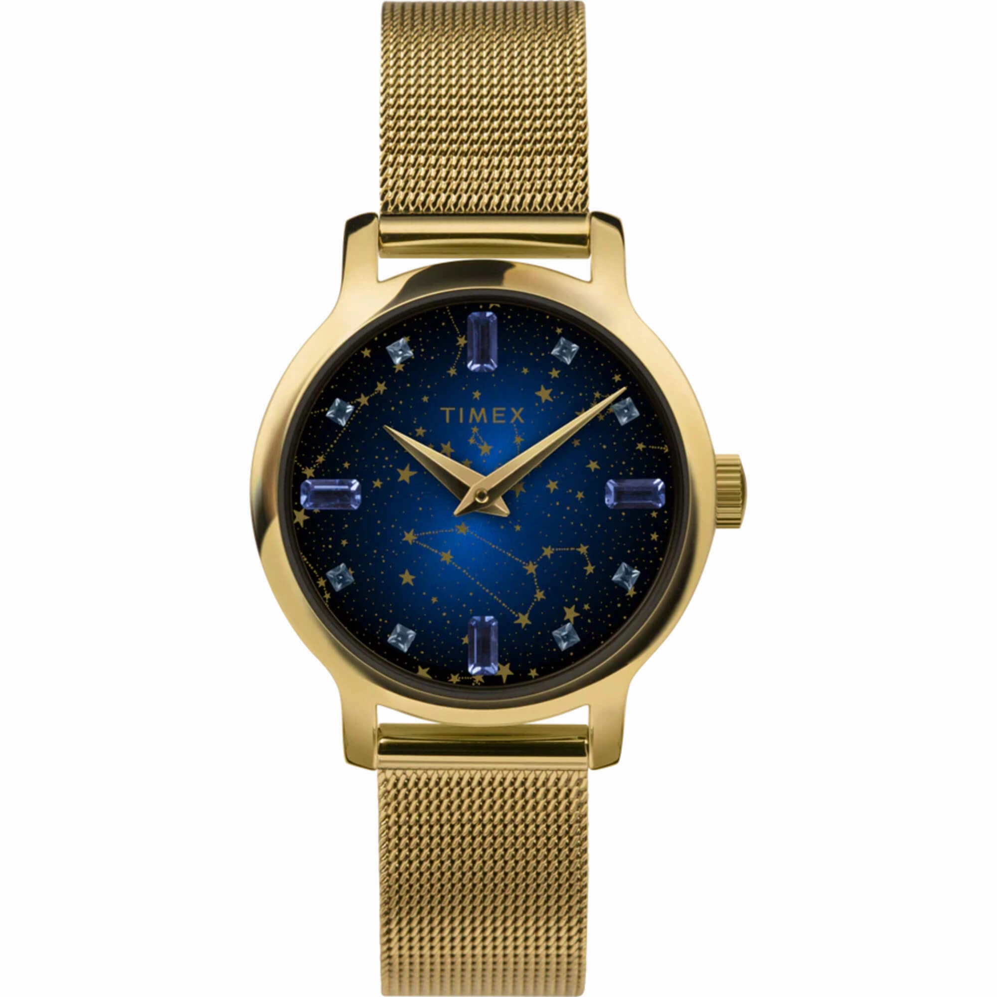 Timex Women's Watch - Transcend Celestial Yellow Steel Mesh Bracelet | TW2V51900 Luxury Quartz Watch Quartz Watch Sale