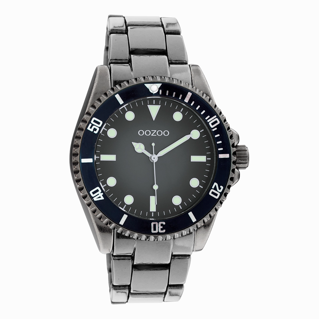 Titanium OOZOO watch with stainless steel bracelet - C11013,seiko watches,mens watches,couple watches,watches designer,watches discount,best watches for men