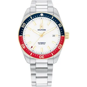 Tommy Hilfiger TH85 Mens Stainless Steel Automatic Watch 1710551 cheap digital watch best digital watch for men