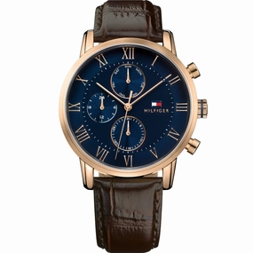 Tommy Hilfiger Kane 1791399 Multi-Function Affordable Leather Watch Leather Watch Discount