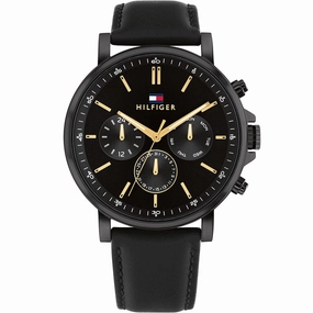 Tommy Hilfiger Tyson 1792144 Multi-Function Affordable Leather Watch Leather Watch Discount