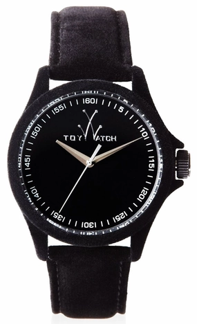 ToyWatch Sartorial Black Velvet Touch Womens Strap Watch PE01BK Women??s luxury watches Affordable women watches