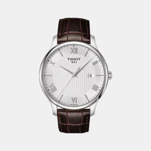 Tradition Men Analog Leather Watch T0636101603800 budget    watches    watches classic
