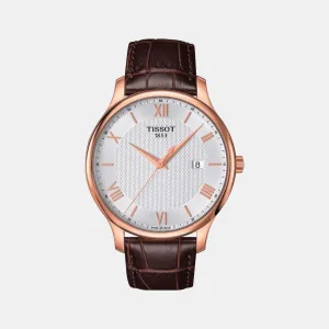 Tradition Men Analog Leather Watch T0636103603800 budget    watches    watches classic