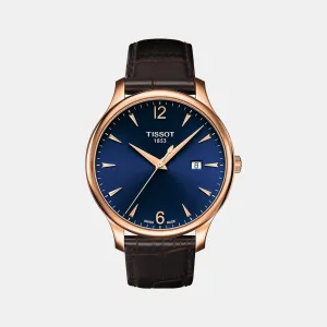 Tradition Men Analog Leather Watch T0636103604700 budget    watches    watches classic