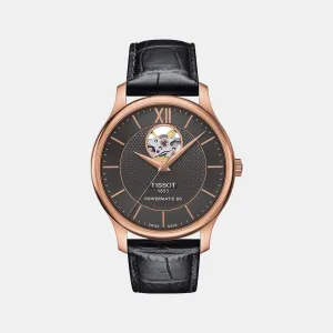 Tradition Men Analog Leather Watch T0639073606800 budget    watches    watches classic