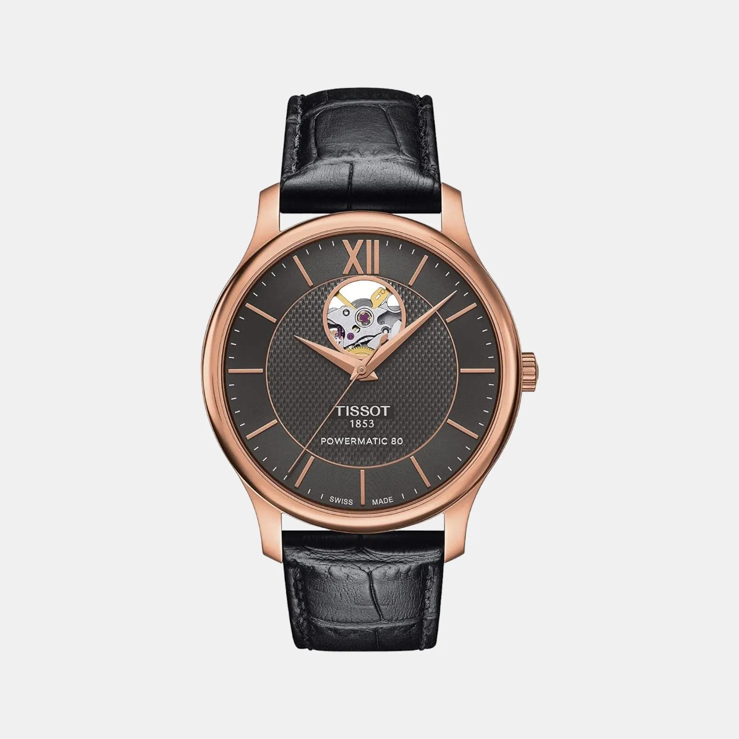 Tradition Men Analog Leather Watch T0639073606800 budget    watches    watches classic