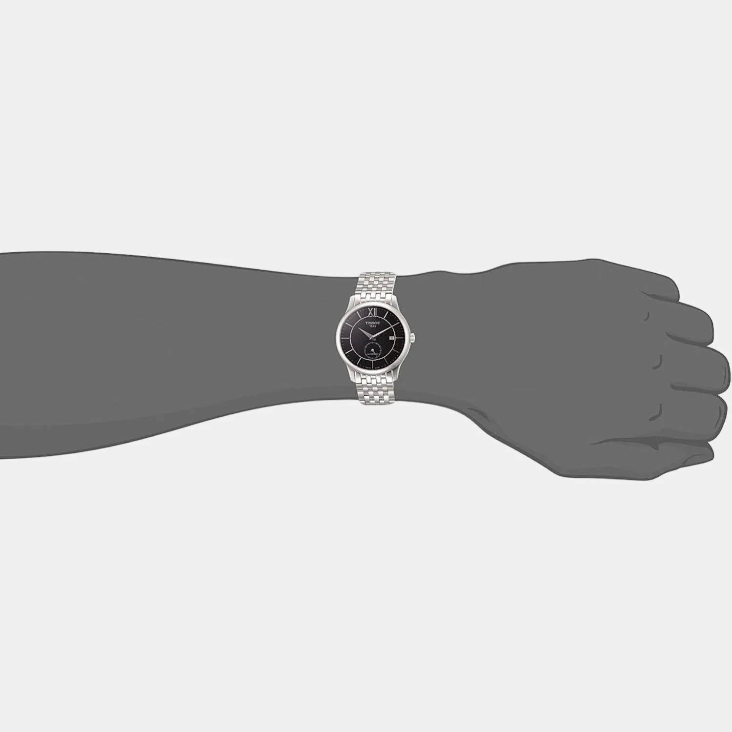 Tradition Men Analog Stainless Steel Watch T0634281105800