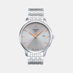 Tradition Men Quartz Analog Stainless Steel Watch T0636101103701 budget    watches    watches classic