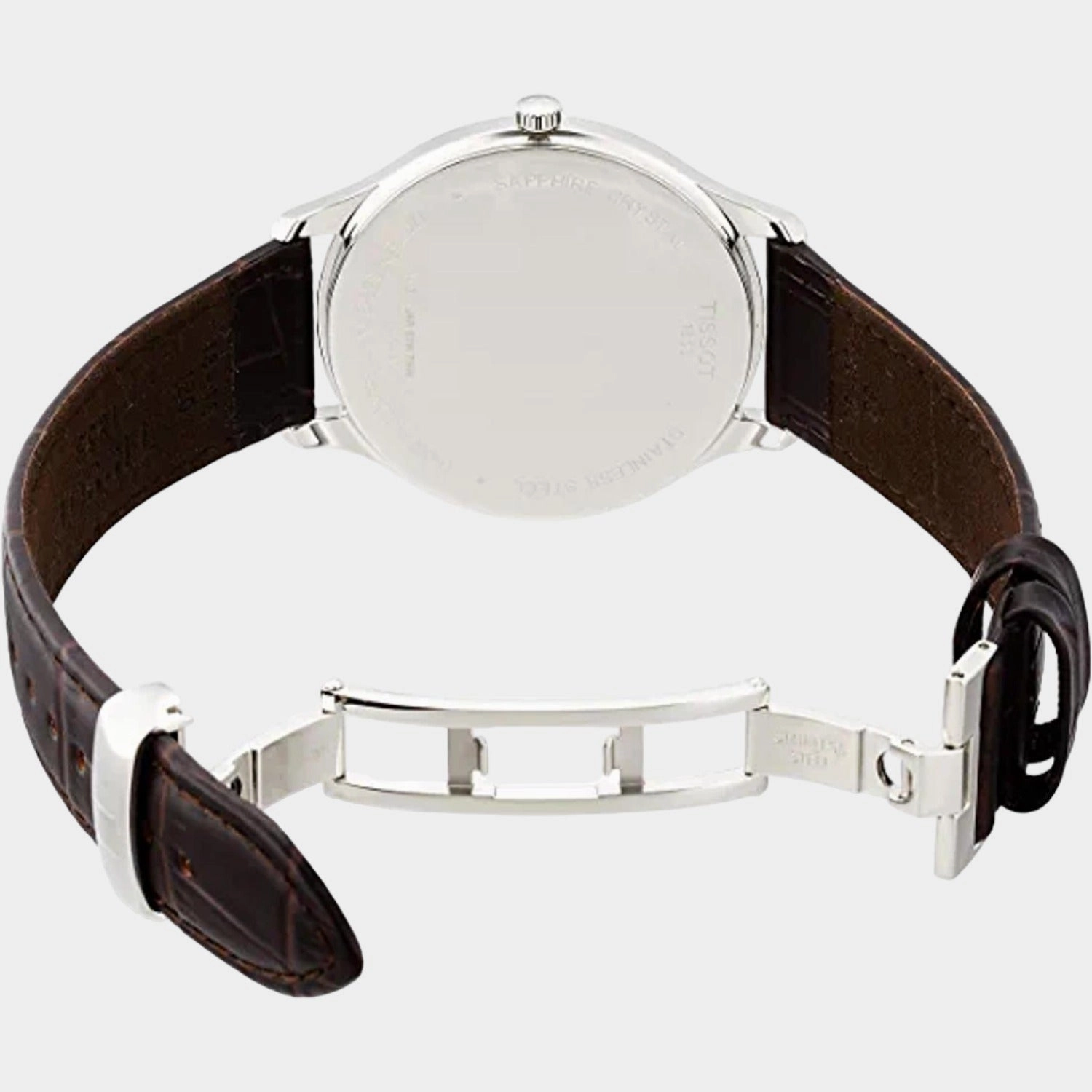 Tradition Men Analog Leather Watch T0634091601800