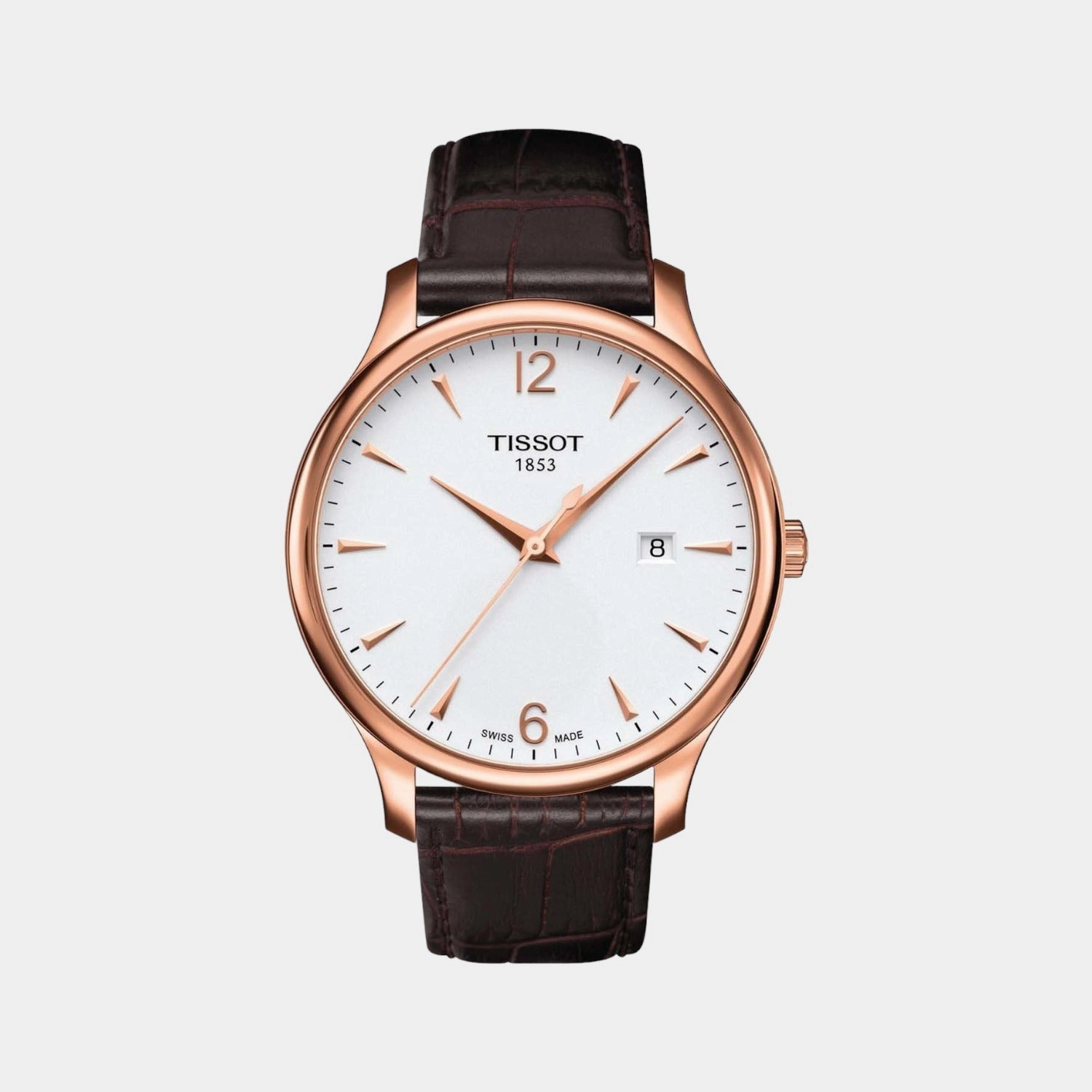 Tradition Men Analog Leather Watch T0636103603700 budget    watches    watches classic