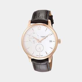 Tradition Men Chronograph Leather Watch T0636393603700 budget    watches    watches classic