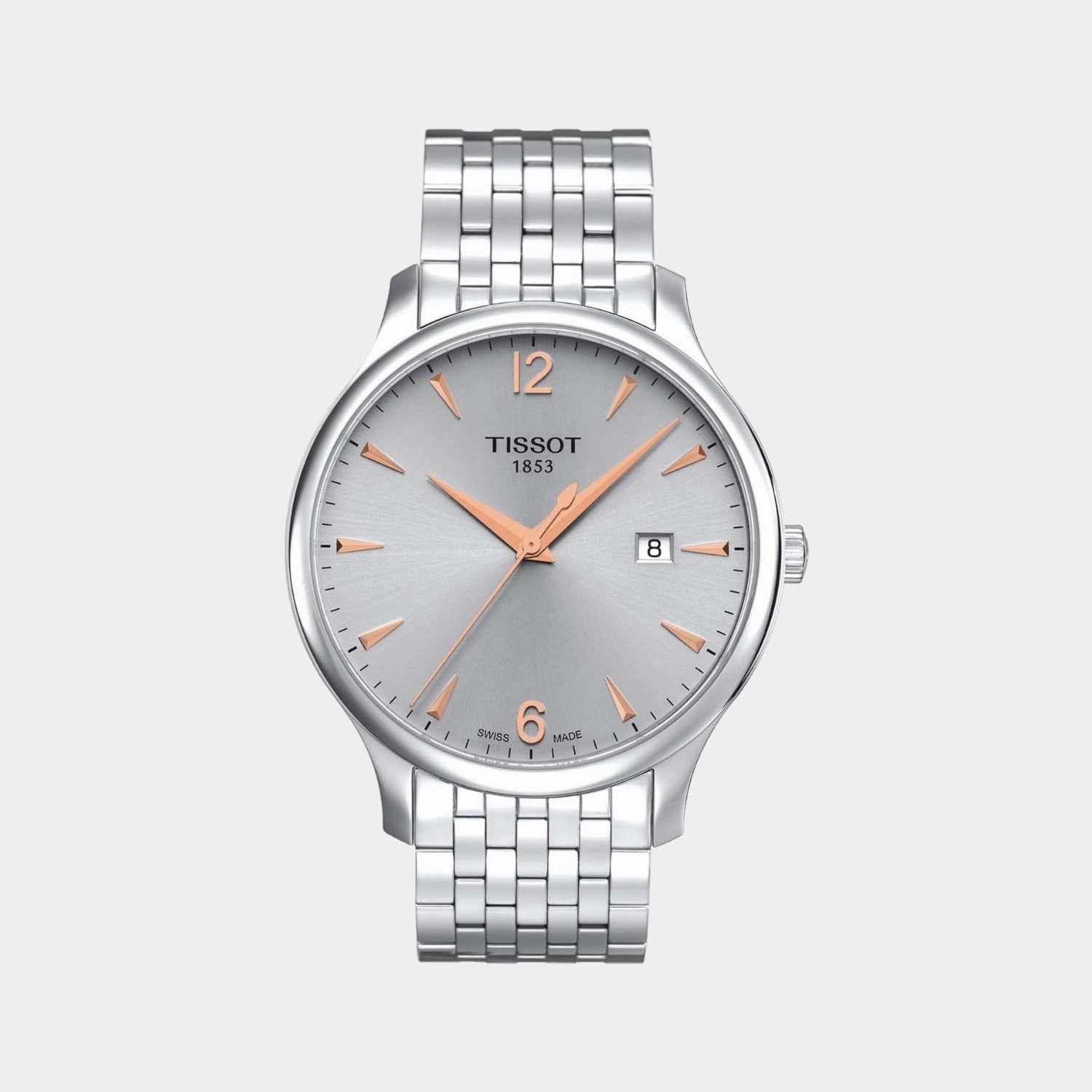 Tradition Men Quartz Analog Stainless Steel Watch T0636101103701 budget    watches    watches classic