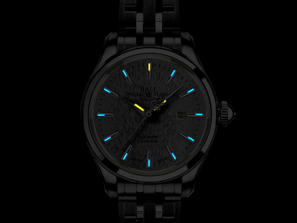 Trainmaster Eternity Black Ladies - Leather - Ref. NL2080D-LJ-BK
