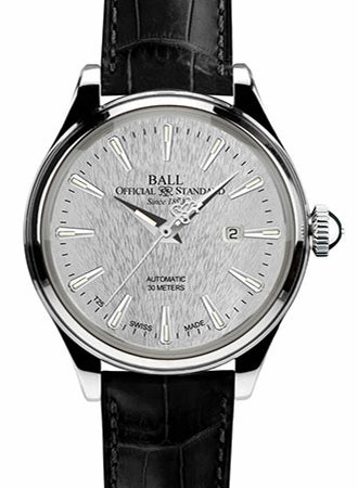 Trainmaster Eternity Silver Ladies - Leather - Ref. NL2080D-LJ-SL,automatic watch,automatic watches for men,automatic watches for women,luxury automatic watch,minimalist automatic watch,dress automatic watch,vintage automatic watch,automatic watch sale