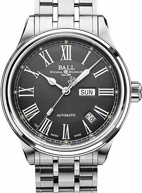 Trainmaster Roman Grey Ref. NM1058D-S4J-GY,automatic watch,automatic watches for men,automatic watches for women,luxury automatic watch,minimalist automatic watch,dress automatic watch,vintage automatic watch,automatic watch sale