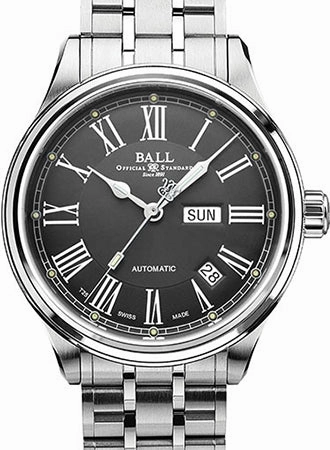 Trainmaster Roman Grey Ref. NM1058D-S4J-GY,automatic watch,automatic watches for men,automatic watches for women,luxury automatic watch,minimalist automatic watch,dress automatic watch,vintage automatic watch,automatic watch sale