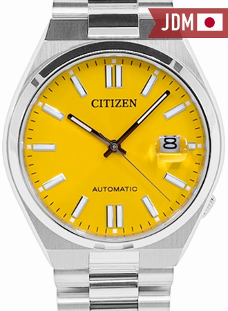 Tsuyosa Yellow Automatic Ref. NJ0150-81Z,automatic watch,automatic watches for men,automatic watches for women,luxury automatic watch,minimalist automatic watch,dress automatic watch,vintage automatic watch,automatic watch sale