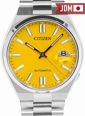 Tsuyosa Yellow Automatic Ref. NJ0150-81Z,automatic watch,automatic watches for men,automatic watches for women,luxury automatic watch,minimalist automatic watch,dress automatic watch,vintage automatic watch,automatic watch sale