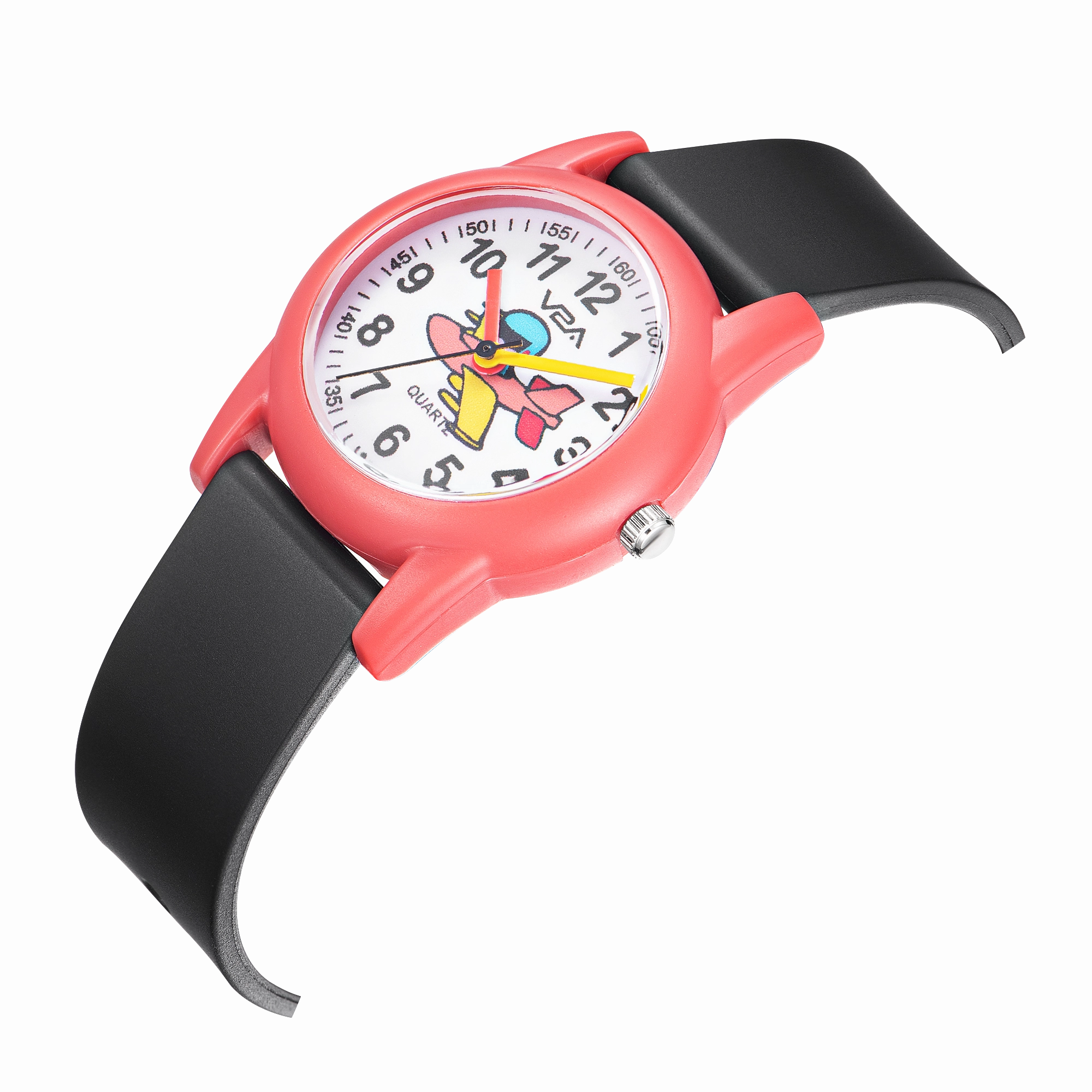 V2A Analog Printed Dial Cute Watch for Kids and Toddlers Unisex-Child Between 2 to 8 Years of Age 30 M Waterproof Watches for Kids