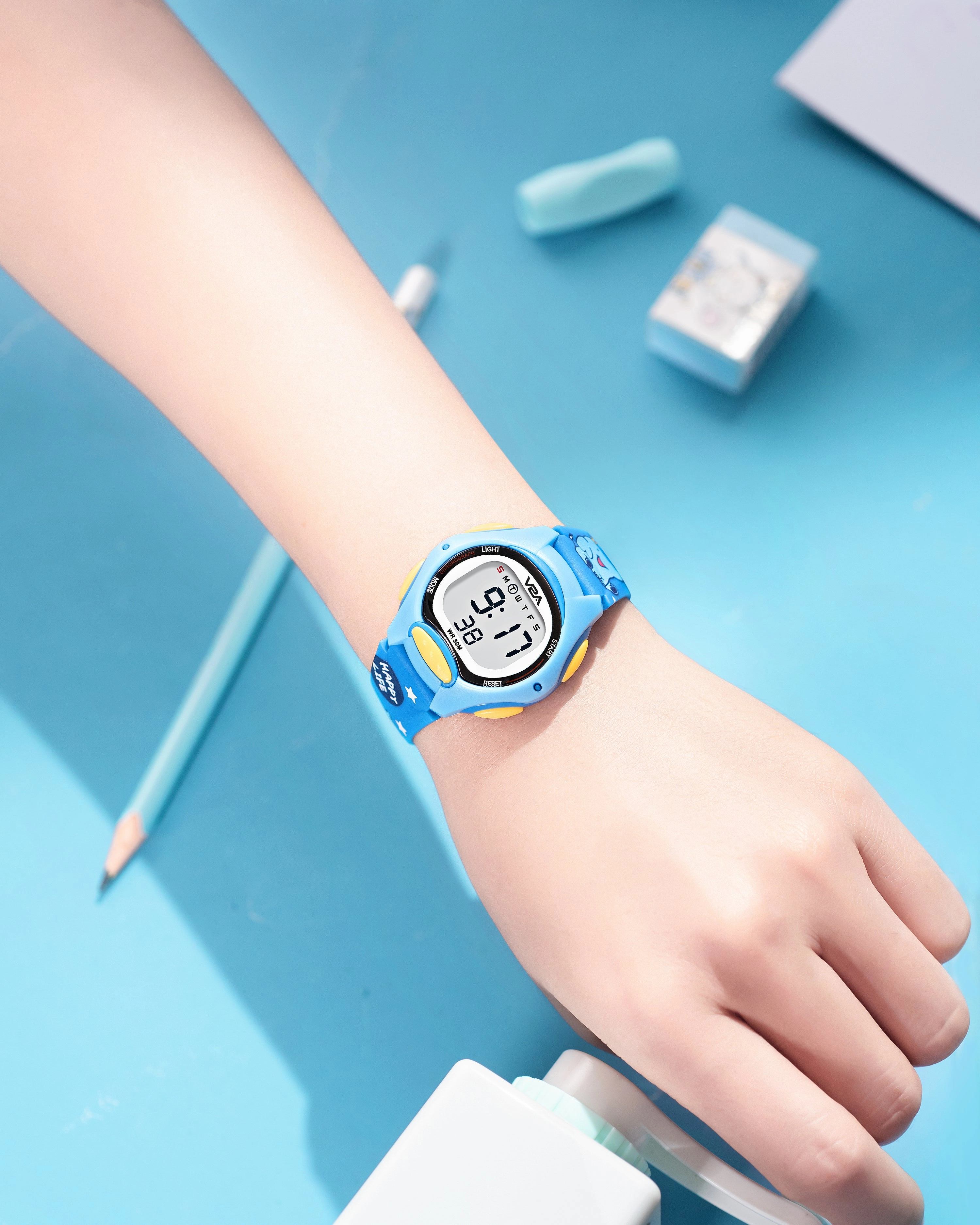 V2A Digital Watch for Boys ??Kids Between 3 to 10 Years of Age Multi-Functional 30 M Waterproof Digital Sports Watches for Boys| Watch for Kids Age 3 5 6 7 8