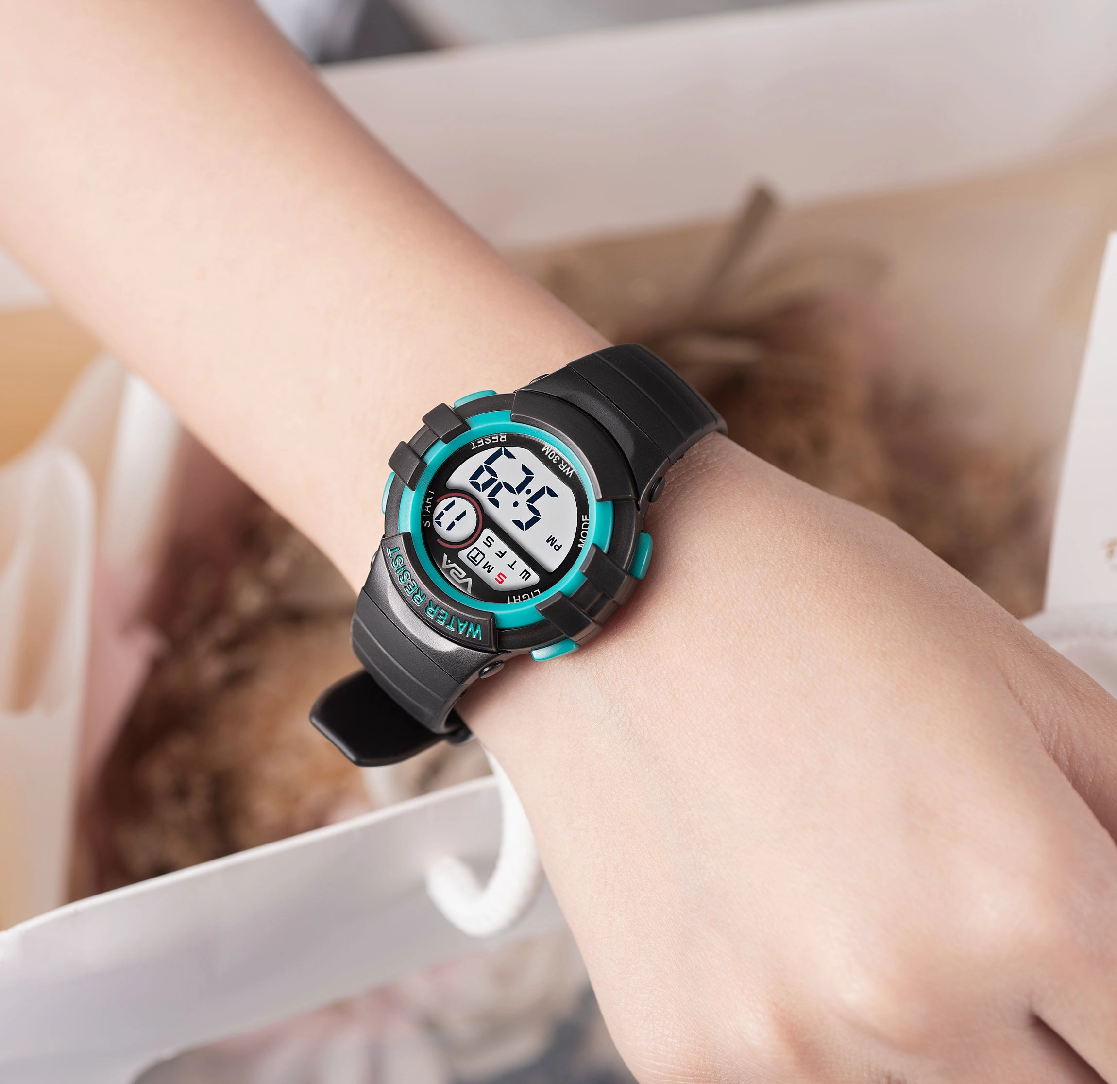 V2A Digital Watch for Boys ??Kids Between 3 to 10 Years of Age Multi-Functional 30 M Waterproof Digital Sports Watches for Boys| Watch for Kids Age 3 5 6 7 8