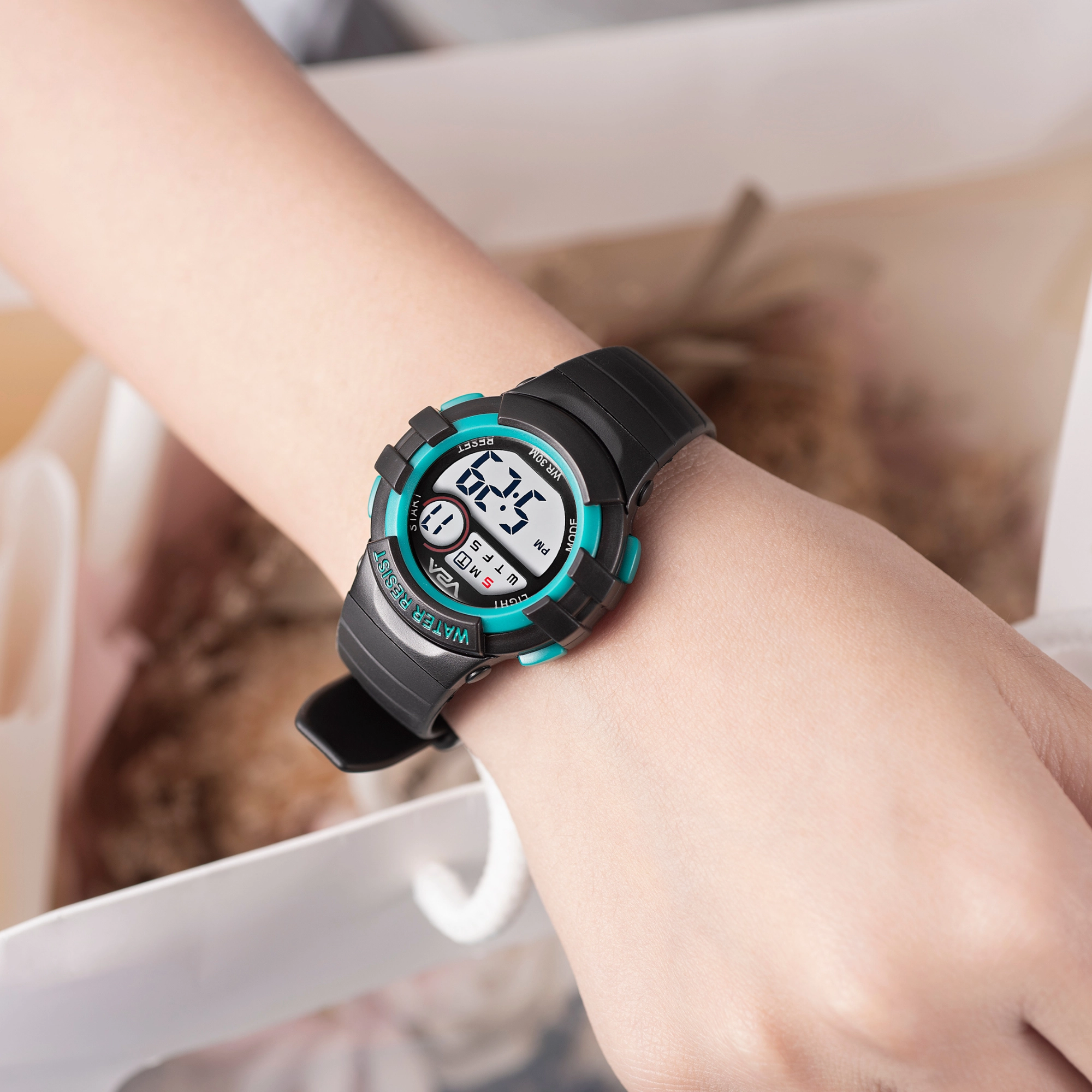 V2A Digital Watch for Boys ??Kids Between 3 to 10 Years of Age Multi-Functional 30 M Waterproof Digital Sports Watches for Boys| Watch for Kids Age 3 5 6 7 8