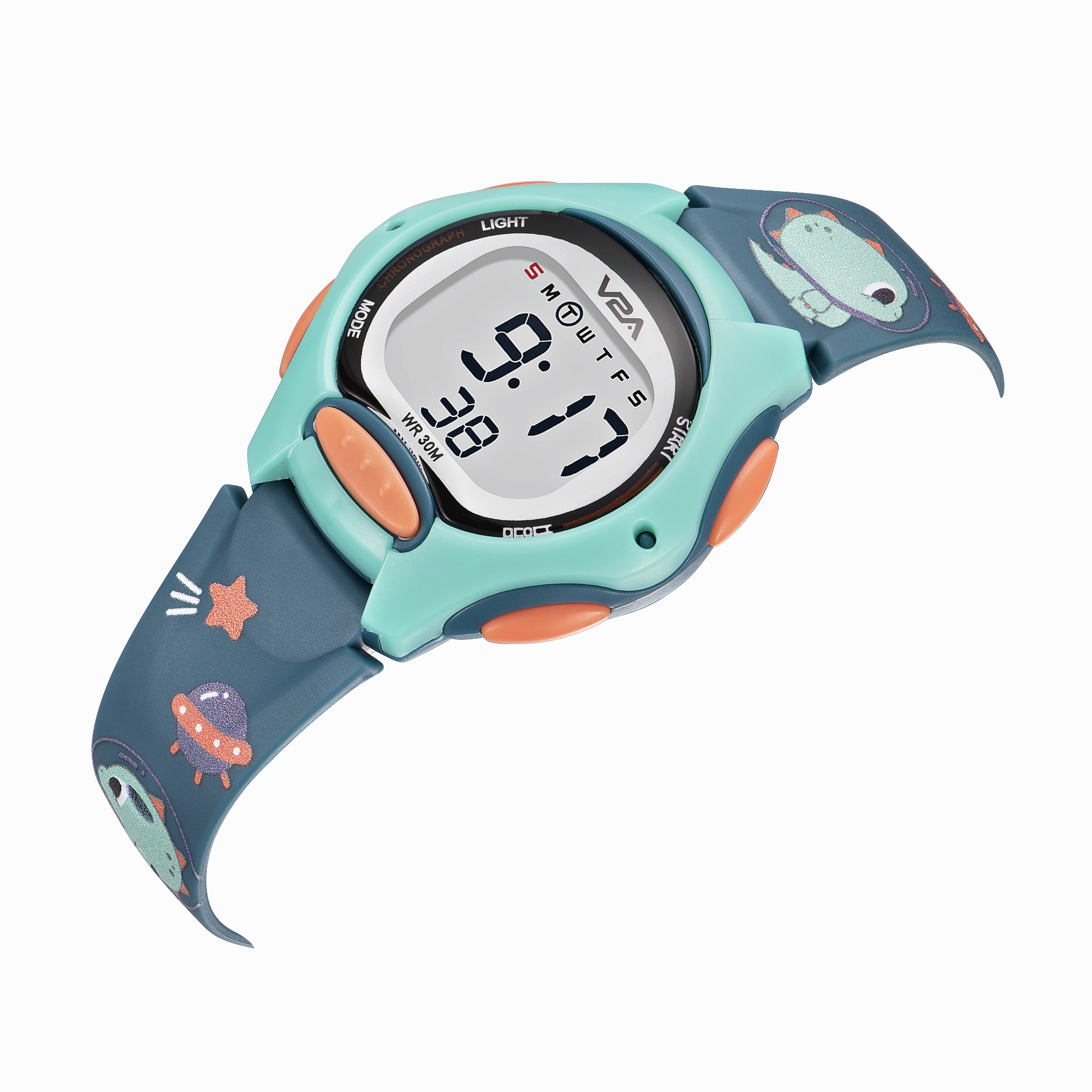 V2A Digital Watch for Boys ??Kids Between 3 to 10 Years of Age Multi-Functional 30 M Waterproof Digital Sports Watches for Boys| Watch for Kids Age 3 5 6 7 8