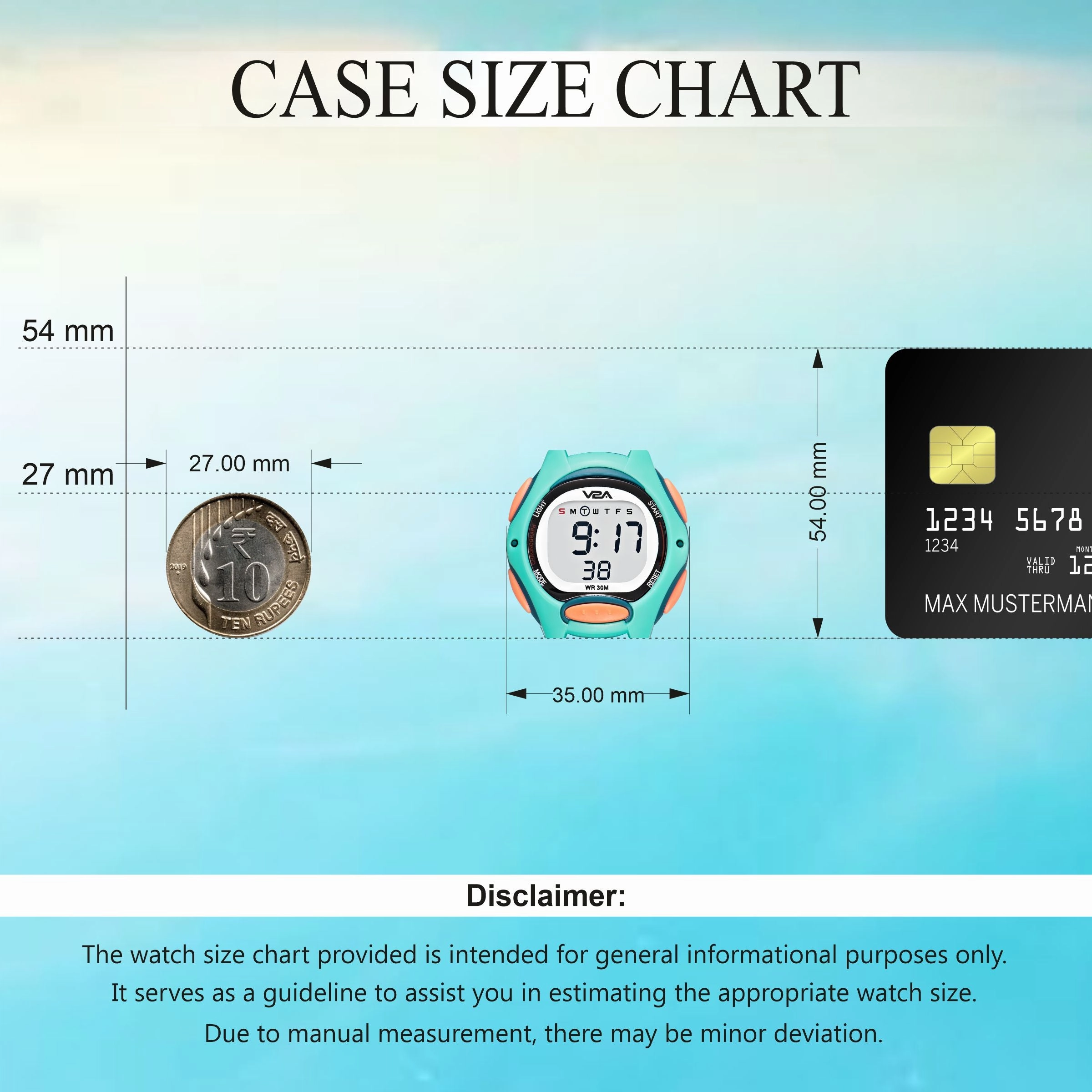V2A Digital Watch for Boys ??Kids Between 3 to 10 Years of Age Multi-Functional 30 M Waterproof Digital Sports Watches for Boys| Watch for Kids Age 3 5 6 7 8