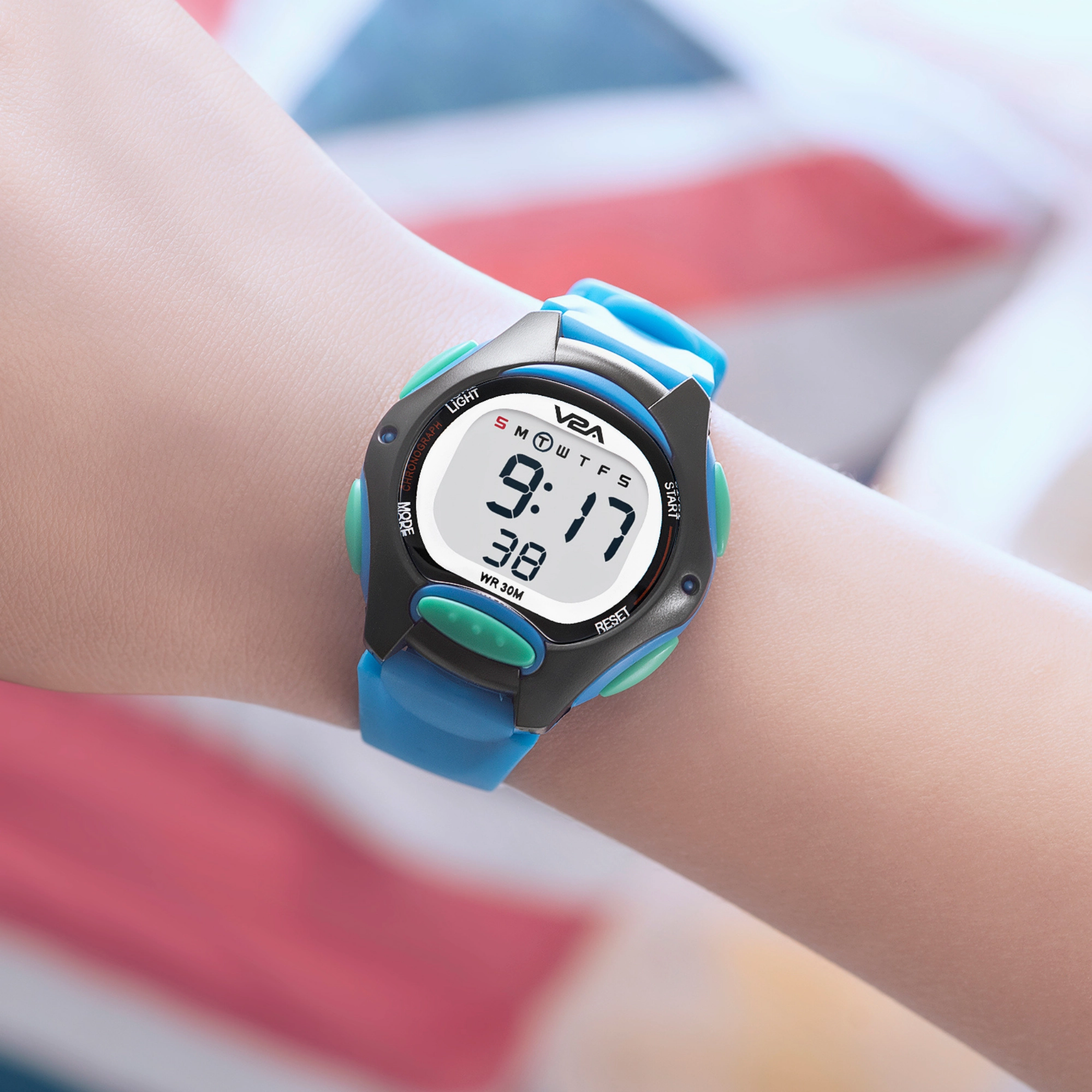 V2A Digital Watch for Boys ??Kids Between 3 to 10 Years of Age Multi-Functional 30 M Waterproof Digital Sports Watches for Boys| Watch for Kids Age 3 5 6 7 8