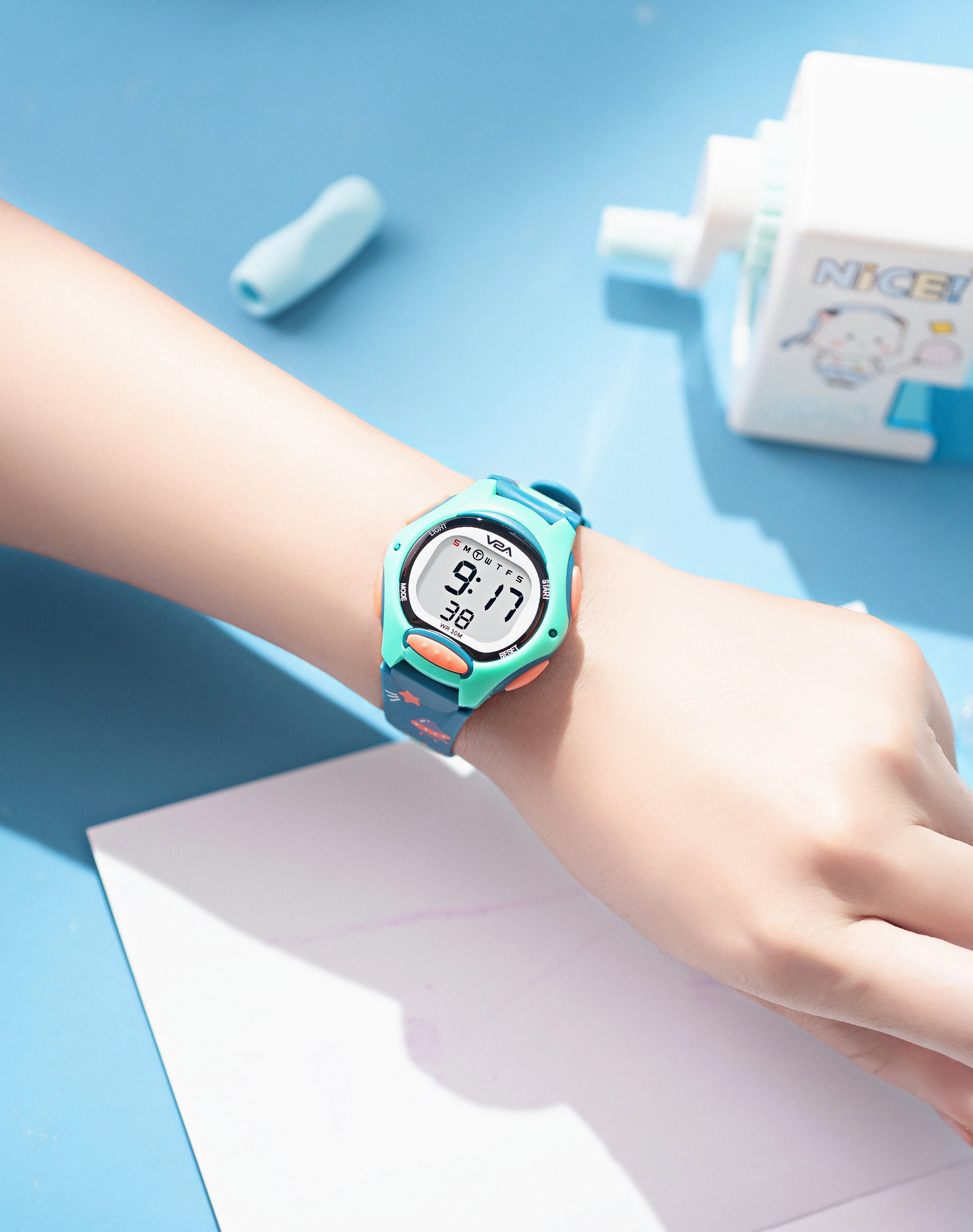 V2A Digital Watch for Boys ??Kids Between 3 to 10 Years of Age Multi-Functional 30 M Waterproof Digital Sports Watches for Boys| Watch for Kids Age 3 5 6 7 8