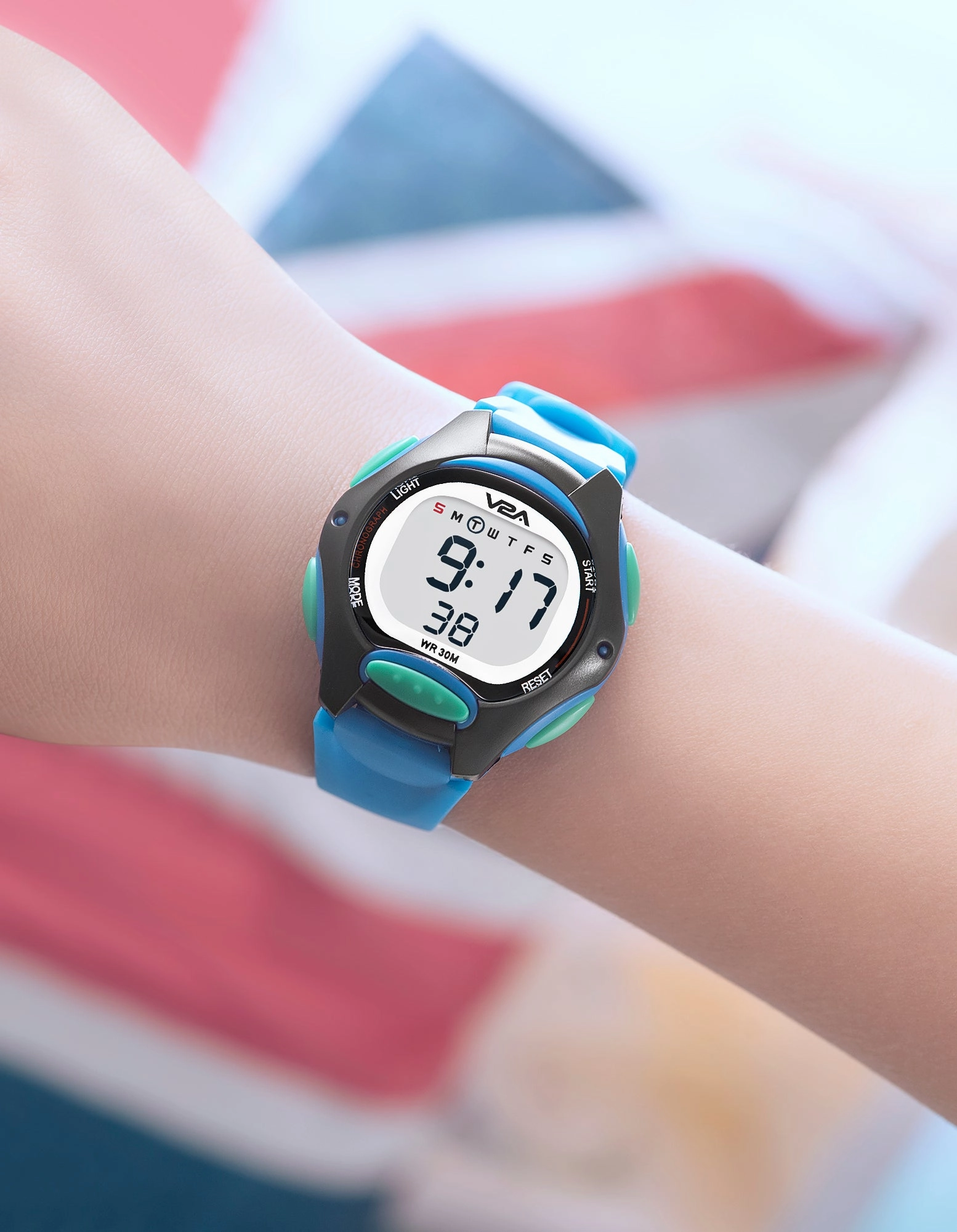 V2A Digital Watch for Boys ??Kids Between 3 to 10 Years of Age Multi-Functional 30 M Waterproof Digital Sports Watches for Boys| Watch for Kids Age 3 5 6 7 8
