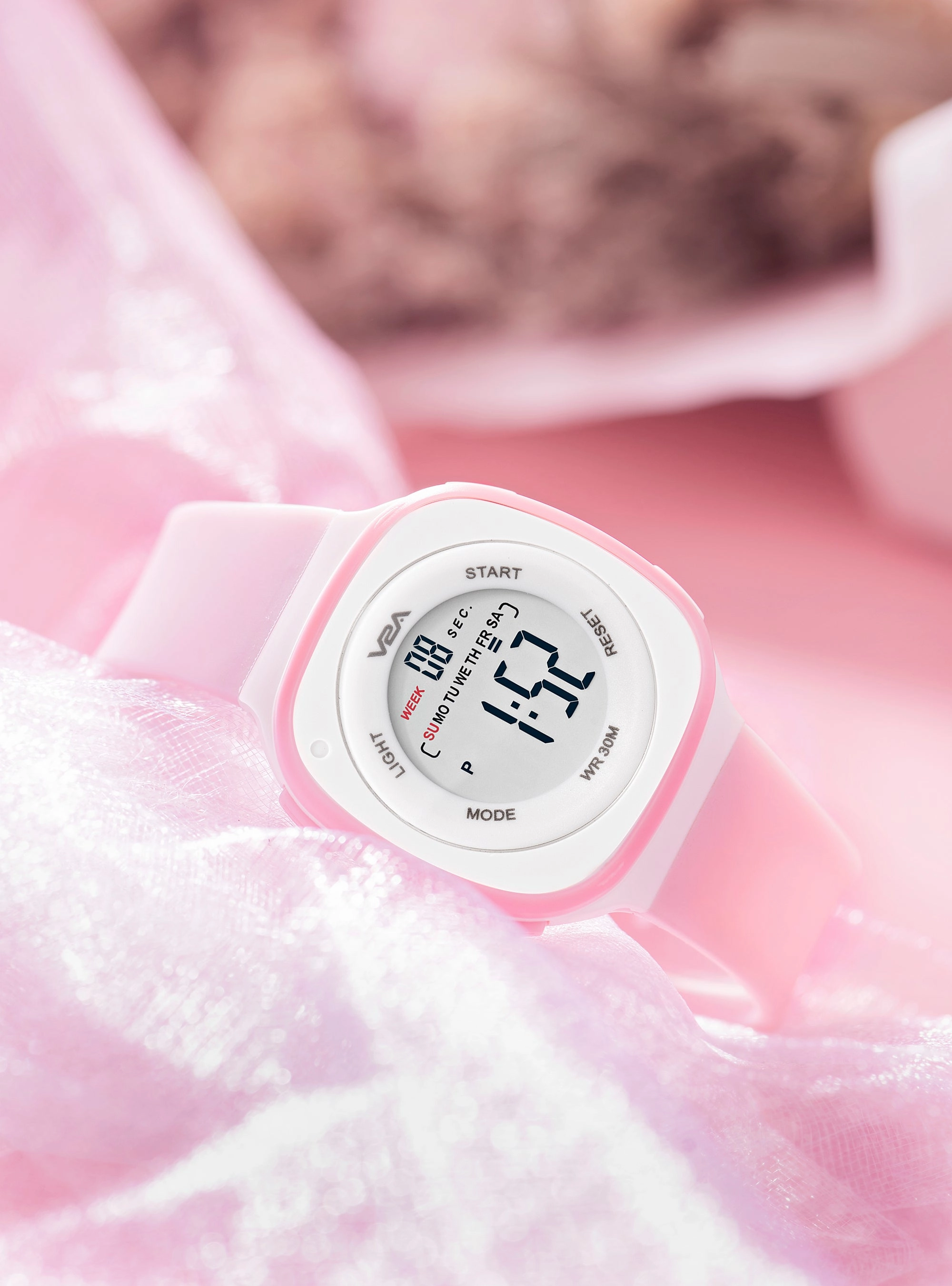 V2A Digital Watch for Girls ??Kids Between 4 to 14 Years of Age Multi-Functional 30 M Waterproof Digital Sports Watches for Girls | Digital Watch for Girls Age 4 5 6 7 8 9