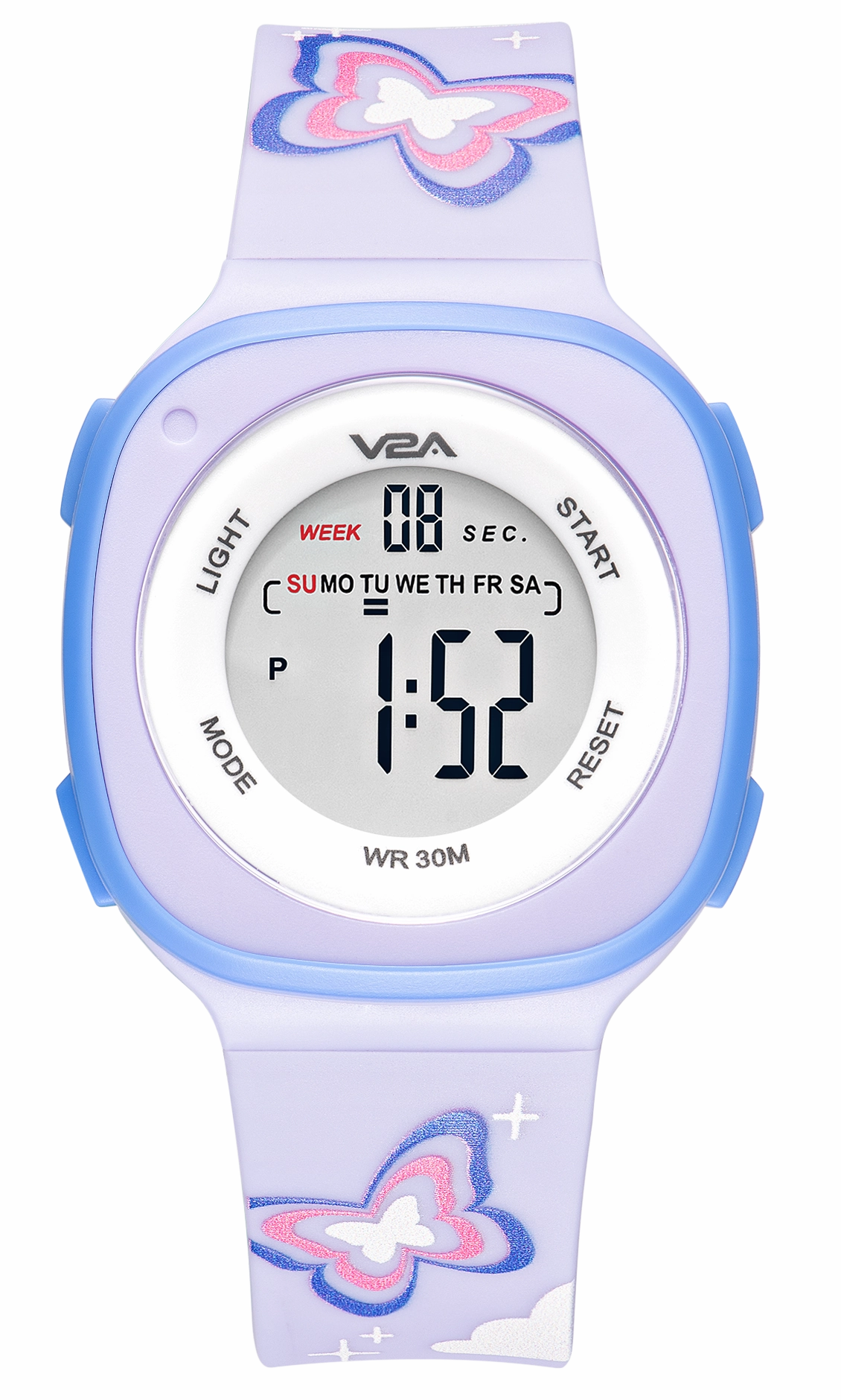 V2A Digital Watch for Girls Kids Between 4 to 14 Years of Age Multi-Functional 30 M Waterproof Digital Sports Watches for Girls | Digital Watch for Girls age 4 5 6 7 8 9,kids watch,smart watch for kids,kids GPS watch,waterproof kids watch,affordable smart 