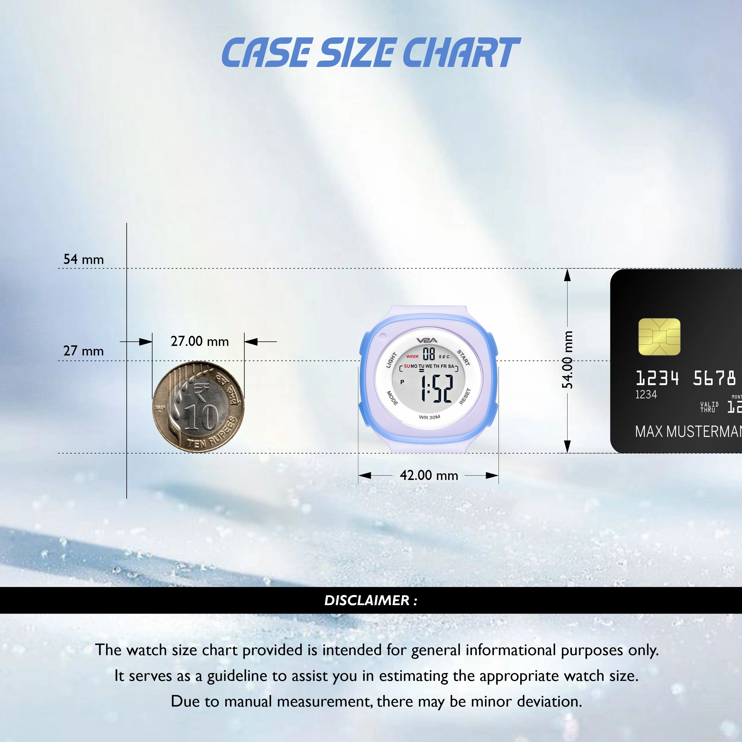V2A Digital Watch for Girls ??Kids Between 4 to 14 Years of Age Multi-Functional 30 M Waterproof Digital Sports Watches for Girls | Digital Watch for Girls age 4 5 6 7 8 9