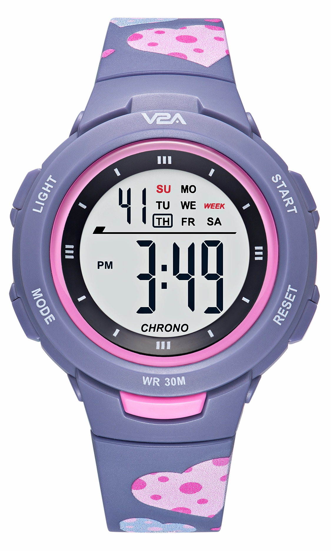 V2A Digital Watch Kids Watch Unisex-Child Between 4 to 13 Years of Age Multi-Functional 30 M Waterproof Digital Sports Watches for Kids | Digital Watch for Kids