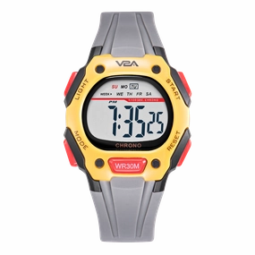 V2A Digital Water Resistant Kids Blue and Orange Sports Watch for Boys | Watch for Kids Boys | Kids Watches for Boys | Watches for Kids boy,kids watch,smart watch for kids,kids GPS watch,waterproof kids watch,affordable smart watch for kids,watch for 3-10 