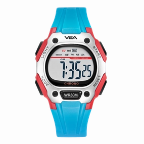 V2A Digital Water Resistant Kids Blue and Orange Sports Watch for Boys | Watch for Kids Boys | Kids Watches for Boys | Watches for Kids boy,kids watch,smart watch for kids,kids GPS watch,waterproof kids watch,affordable smart watch for kids,watch for 3-10 
