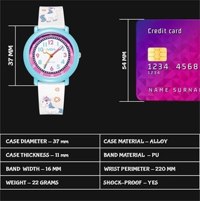 V2A Explorer Series Analog Watch for Kids (Ages 30) un Printed Band | Sports Style Watch for Boys & Girls | Ideal Birthday Gift or Return Gift,kids watch,smart watch for kids,kids GPS watch,waterproof kids watch,affordable smart watch for kids,watch fo