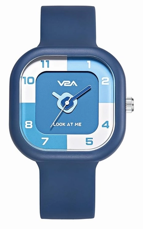 V2A GirlsCute Analog Watch Soft silicone Band with Square Printed Dial | Waterproof Kids Watch for Ages 43 | Stylish Timepiece for Girls (30M Water Resistant),kids watch,smart watch for kids,kids GPS watch,waterproof kids watch,affordable smart watch for k