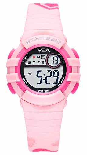 V2A Girls Kids Watch - Gifts for Girls Age 3-10 30 M Waterproof Digital Sports Watches for 3 4 5 6 7 8 Year Old Girls,kids watch,smart watch for kids,kids GPS watch,waterproof kids watch,affordable smart watch for kids,watch for 3-10 year old,boys kids wat
